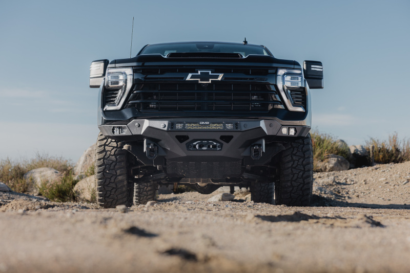 Chevrolet Silverado 3500 Front Bumper - DV8 Offroad - Spec Series - Black - `24-`26